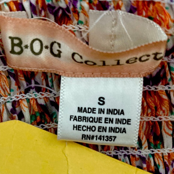 BOG Collective Bohemian Sundress  Size Small, like new - Picture 5 of 12